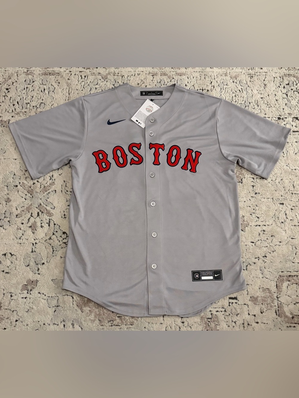 Nike Authentic Boston Red Sox Jarren Duran #16 MLB Gray Jersey Men’s Sz: M